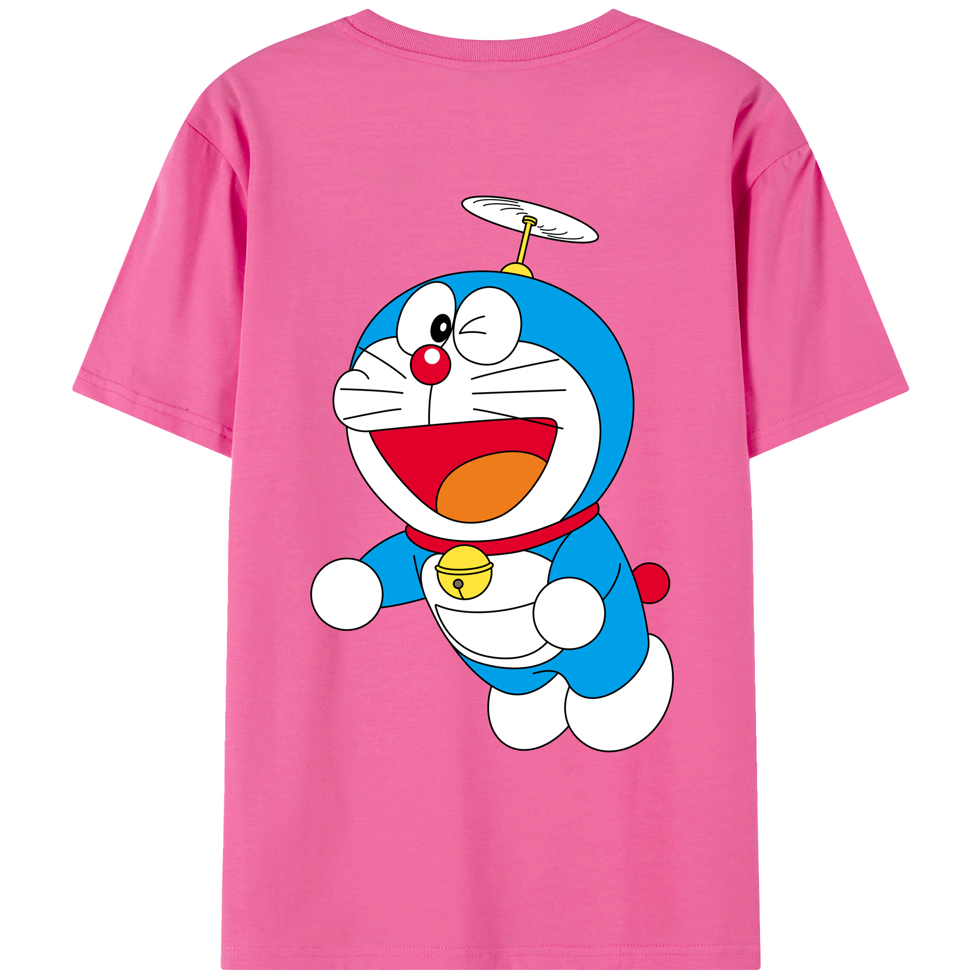 （画像用） ドラえもん Doraemon レディース半袖Tシャツ(バックプリント)